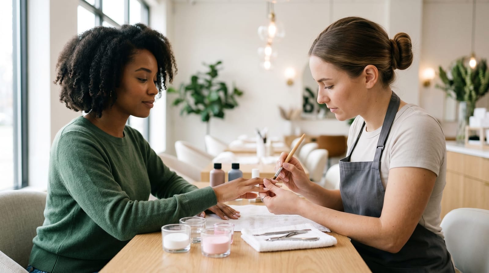 How Much Does a Single Color Acrylic Set Cost at NailzByDelz?