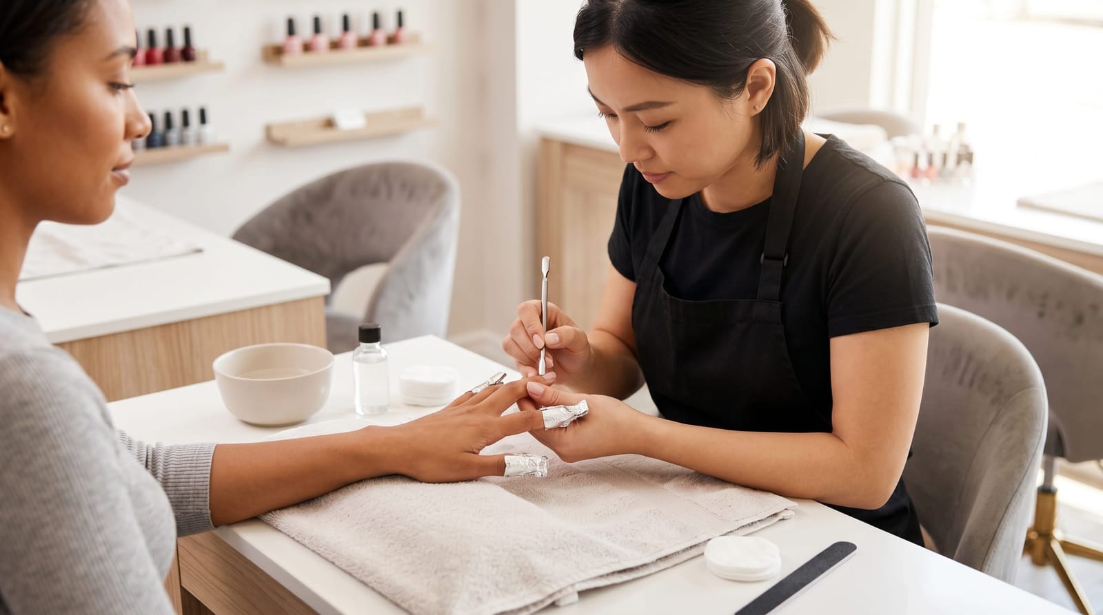 How to Remove GelX Nails Safely: NailzByDelz Soak Off Service